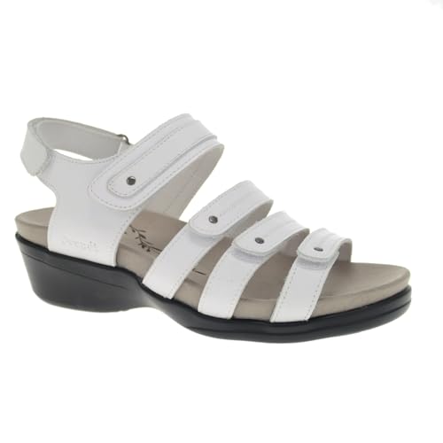 Propét Women's Ainsley Sandals Comfort Footbed White 08H X-Wide US - image 1