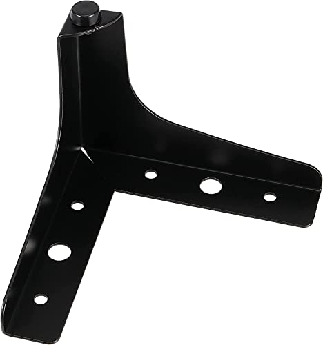 SINJEUN 12 PCS Triangle Furniture Legs, 10cm Black Metal Furniture Legs, Modern Cabinet Legs Sofa Replacement Parts for Furnture - Image 4