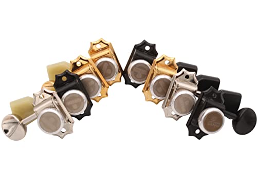 Gotoh SD90 MG-T Magnum Lock 3 A Set de mécaniques latérales 05 m Doré - Les Beatles, Paul McCartney, John Lennon, RIngo Starr, George Harrison Gotoh SD90 MG-T Magnum Lock 3 A Set de mécaniques latérales 05 m Doré – Image 3