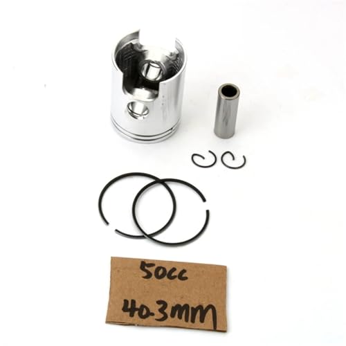 Pistone 50cc diametro 40,3 mm, spinotto 12 mm
