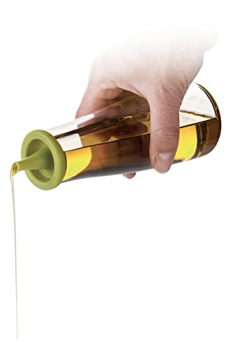 Tescoma Oil Dispenser Bottle, With No-Drip Spout, Made Of Glass 500Ml (17Oz) #TOP3