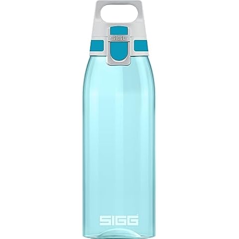Sigg Tritan Water Bottle - 1L, Aqua Cover