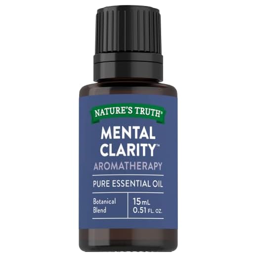 Nature's Truth Essential Oil, Mental Clarity, 0.51 Fluid Ounce, Clear