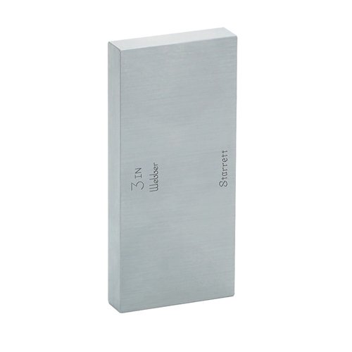 Starrett RS 2.000 A1 Rectangular Steel Gage Block Size 2" Grade 0
