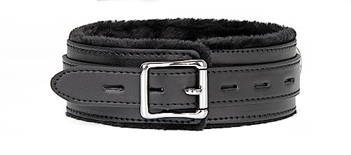 Leather Choker Collar Necklace Adjustable Size for Women/Men Pink Black Purple Red