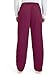 Cherokee Workwear Scrubs Men's Stretch Utility Pant, Wine, X-Large