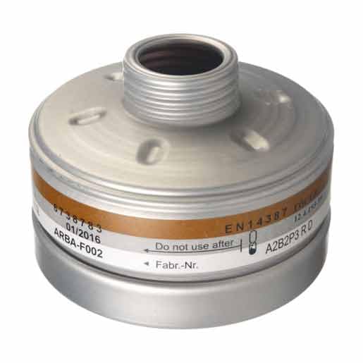 Filtro mixto Dräger 1140 A2B2P3 R D para gases, vapores y partículas 6738783