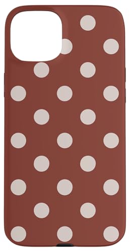 ���ʖ͗l�̃`���R���[�g�u���E���ƃN���[���z���C�g �X�}�z�P�[�X iPhone 15 Plus �p