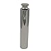 JUJOR Stainless Steel Hip Flask 2 oz. Short Flat Bottom Tube & Flask Funnel