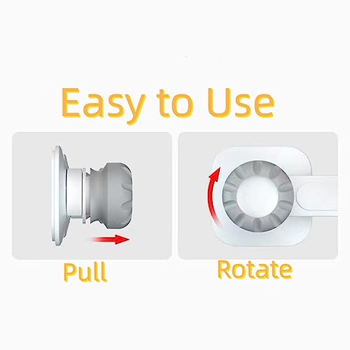 Childproof Fridge Lock for Kids(4 Pack),Cabinet Child Safety French Door Refrigerator Freezer Latch for Pantry Cabinet, Double Locking Designed for Toddler Pets, Easy to Install & Use - Thumbnail 4
