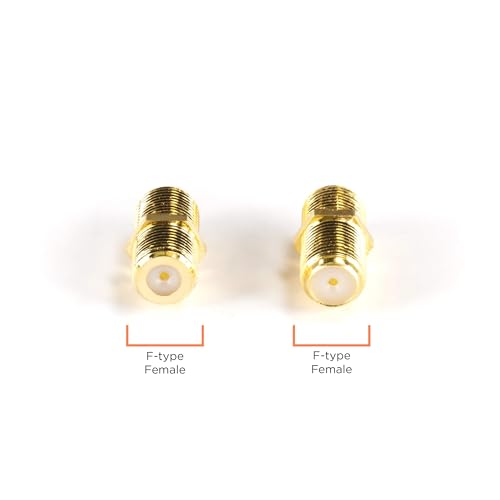 Conectores coaxiales F tipo hembra paquete x10 miniatura 3