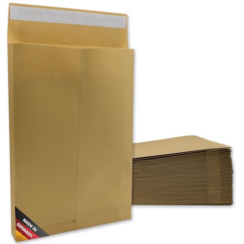 easydruck24de Umschläge B4 ohne Fenster mit Falte 4 cm...