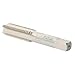 Hertel Straight Flute Tap, 11/16-11 UNS, 4 Flute, Bottoming Chamfer, High-Speed Steel, Bright/Uncoated Finish, 1-13/16