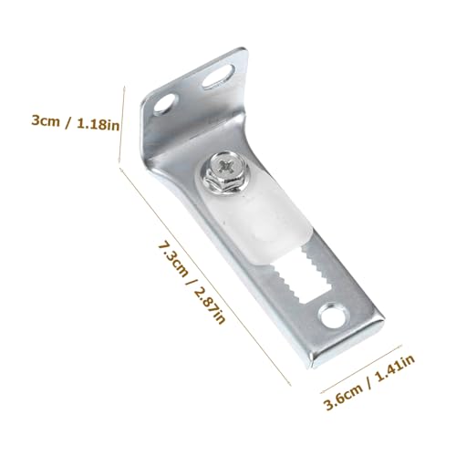 Kit de Herrajes para Puertas de Clóset Plegables UKCOCO 1 Set Kit de Reparación Durable con Partes de Repuesto para Puertas Corredizas Plegables Instalación Fácil miniatura 2