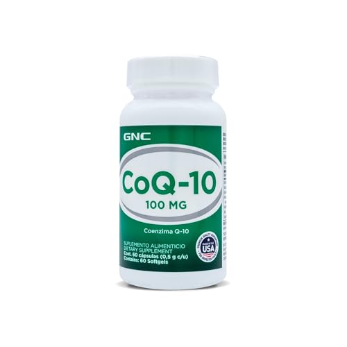 Biomiral, GNC CoQ-10, 100 mg Coenzima Q-10, 60 cápsulas