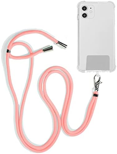 Cordón Colgante COOL Universal con Tarjeta para Smartphone Rosa