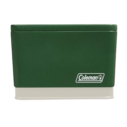 Coleman Citronella Candle 11oz – Outdoor Candle in Retro Cooler Tin – Long-Lasting Decorative Candle for Patio, Camping, Backyard, BBQ & Travel, Green by Coleman - Used condition - US$7.05