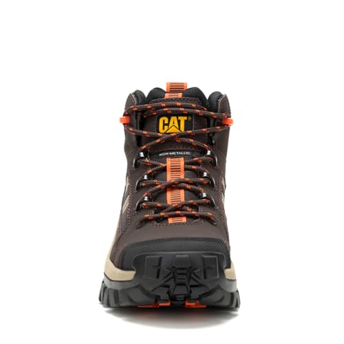 Cat Footwear P9166320108.5W Invader Mid Vent Ct - Coffee Bean 08.5W4