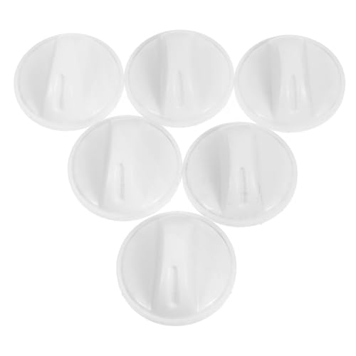 NULYLU 6pcs Washer and Dryer Control Knob Turning Timer Knob for Easy of Volume Brightness and Temperature User Friendly Replacement for Various Appliances
