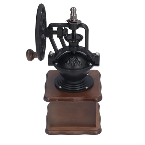 Molinillo de café de mano retro para evitar el sabor quemado del grano 8