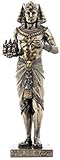 Excellente fabrication. \'20,65 (8,13) Pharaon de cm 3 Re magi-statuetta en bronze