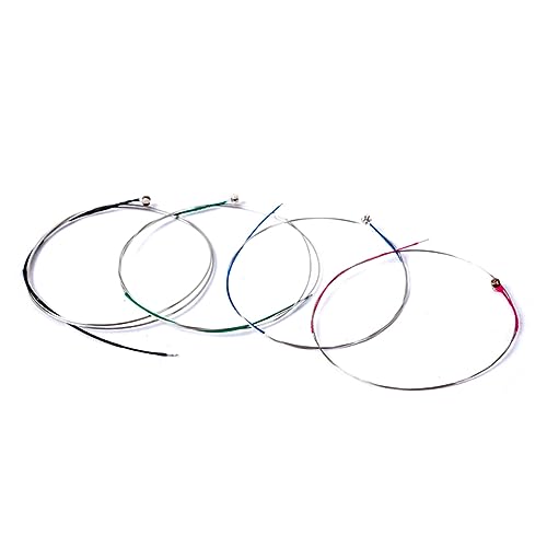 BESTonZON Musical Instrument Parts 4pcs Violin Strings A/e/d/g Enhanced Tone Easy Installation
