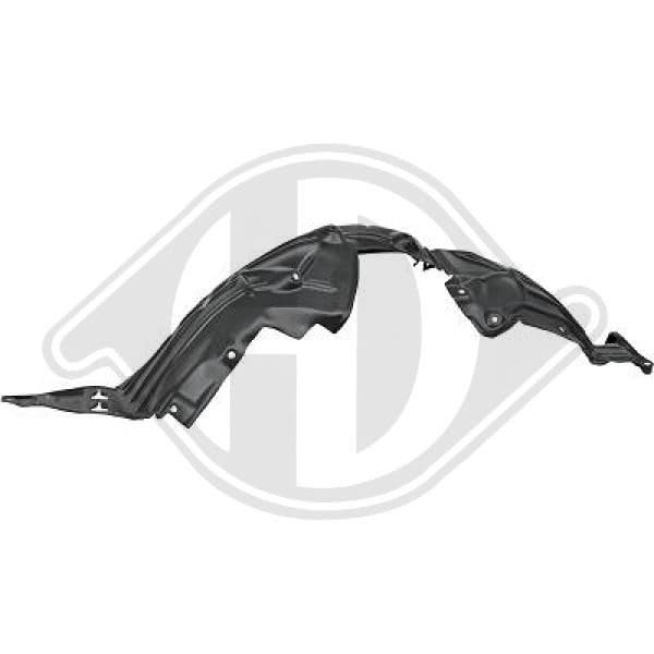 DIEDERICHS Copertura, Passaruota 5606008 Compatibile con: MAZDA 2