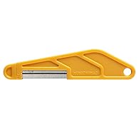 .028"/.71mm Nut File with Industrial Strength Diamond Coating Innovative Round "String-Shape" Blade Design that won't Bend, Resulting in Smooth, Precision Cuts Laser Engraved Size on Each Blade Plus Ergonomic Handle and Convenient Workbench Hang Hole...