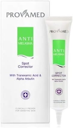 Provamed Anti-Melasma Spot Corrector for Face with Tranexamic Acid & Alpha Arbutin 15g