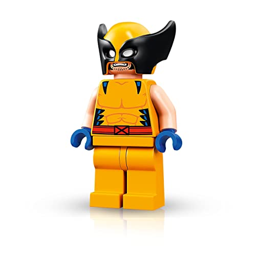 LEGO 76202 Marvel Wolverine Mech, Figur zum Sammeln, Superhelden-Spielzeug für Kinder ab 7 Jahren, Actionfigur LEGO 76202 Marvel Wolverine Mech, Figur zum Sammeln, Superhelden-Spielzeug für Kinder ab 7 Jahren, Actionfigur