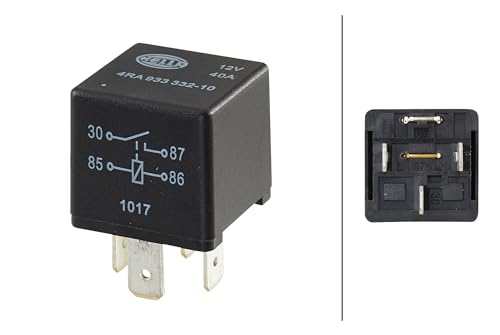 Image of HELLA 933332101 Standard 40 Amp SPST Mini Relay