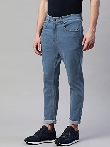 Image of Hubberholme Men's Stretchable Slim Fit Jeans - Casual Cotton Jeans for Men