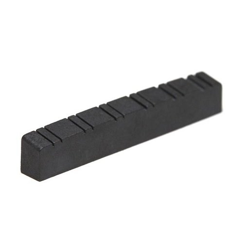 Negro XL Tusq PT-1500-00 superior de la tuerca con muescas 3/16"para guitarra de 12 cuerdas