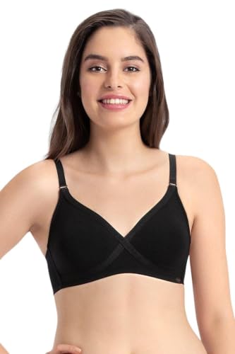 Image of Amante Every de Pink Solid Non-Wired Non Padded Everyday Bra