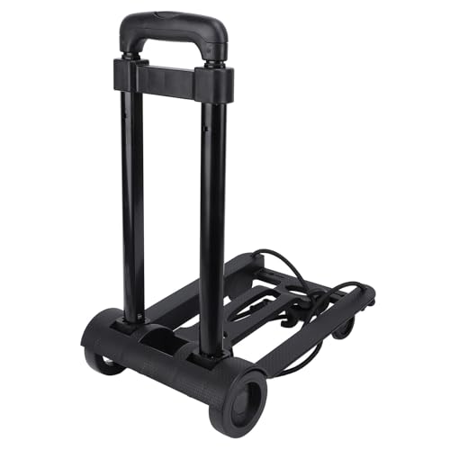 Carretilla plegable para equipaje con 4 ruedas y carga 66.1 lb miniatura 5