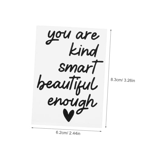 Stickers reflectantes con frases positivas para baño 2 pzas miniatura 2
