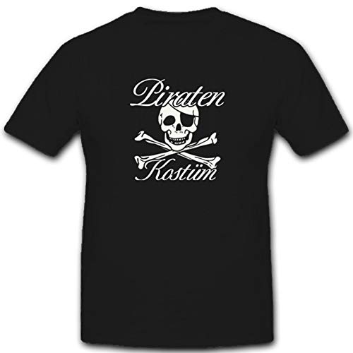 Costume de pirate carnaval grande taille noir pour déguisement homme