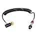 ZCTCL Paintball PCP Adapter Remote Coil High Pressure Air Hose w/Quick Disconnect with Slide Check Accessories (red)