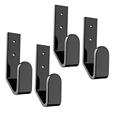 Gatuida 4 Stück Tastatur Wandhalterung Kompatibel für Tastaturmodelle Platzsparend Modern Schwarzes Design für Home Office Gaming und Computerläden