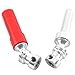 2Pack ShareGoo Alloy Rear Center Drive Shaft Transmission Shaft Compatible with WLtoys 12428 12423 12628 FY03 1/12 RC Car Rock Crawler,Red