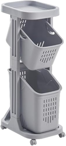 PVTK�����h���[�o�X�P�b�g ���X���������h���[�J�[�g �ςݏd�ˎ��o�X�P�b�g ����J�S 3�i/4�i ��e�� �L���X�^�[�t�� �E�ߏ����[���b�N �o�X���[���p �����\ ���Ԏ��[�L���r�l�b�g �x�[�W�� (3�w,�O���[)