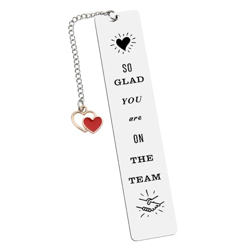 Presentes de agradecimento da equipe para colegas de trabalho, marcadores de livro de agradecimento, funcionários de escritório, presentes, leitura, membros, clubes, ideias de presentes, presentes de