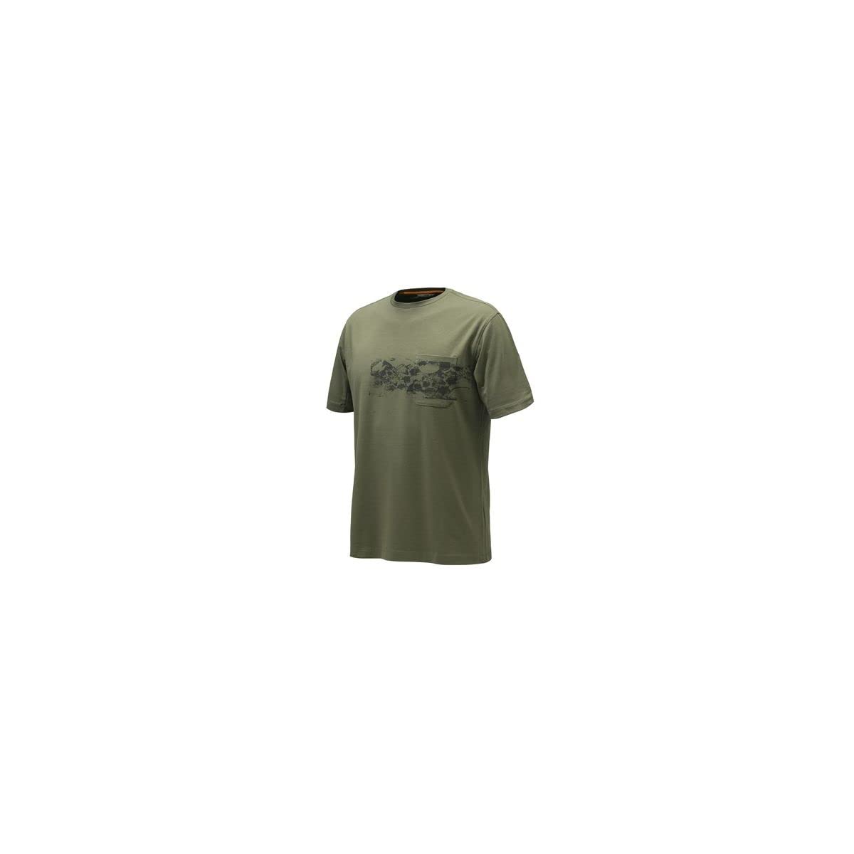 T-Shirt Beretta Tactical Vert en Tissu Ultra Résistant Manches Courtes - 4