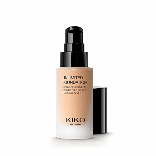 KIKO Milano Unlimited Foundation 3G | Base De Maquillaje Fluida De Larga Duración