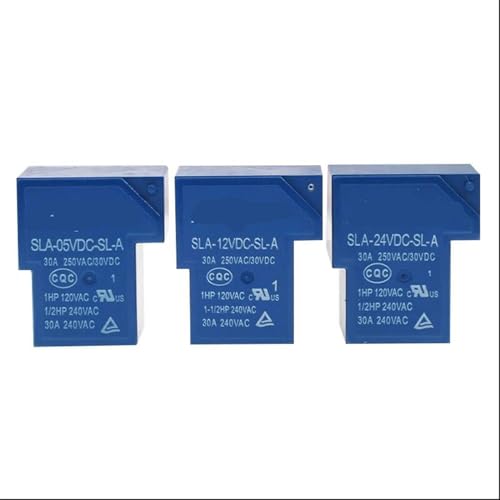 Relais SLA-24VDC-SL-A 30A évite la surchauffe des circuits 24V à 4 broches - 2