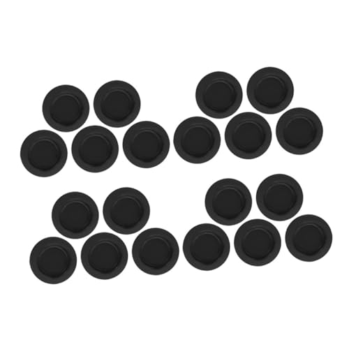 VANZACK 20Pcs Round Piggy Bank Stoppers Rubber Money Box Plug Covers Compatible with Inner Diameter Saving Boxes Easy Installation Reliable Seal for Protecting Savings