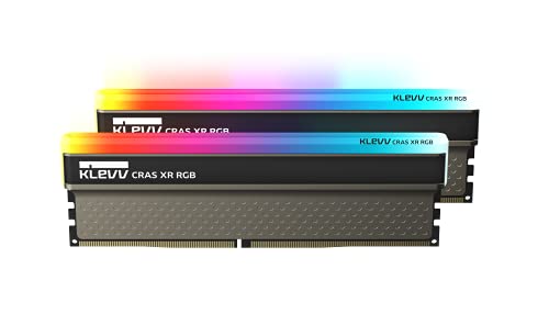 Memoria Ram Ddr4 16Gb KLEVV CRAS XR RGB Kit de 16GB (8GB x2) 4000MHz Memoria para Gamers DDR4-RAM XMP 2.0 Overclocking de Alto Rendimiento