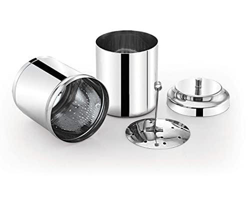 Cafetera de filtro tradicional de acero inoxidable 200 mL miniatura 2