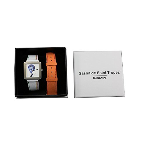 Montre Steve McQueen cadran carré vintage étanche 100m