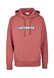  Cleptomanicx Clepto Oldschool Hoodie Herren Kapuzenpullover Faded Rose L
